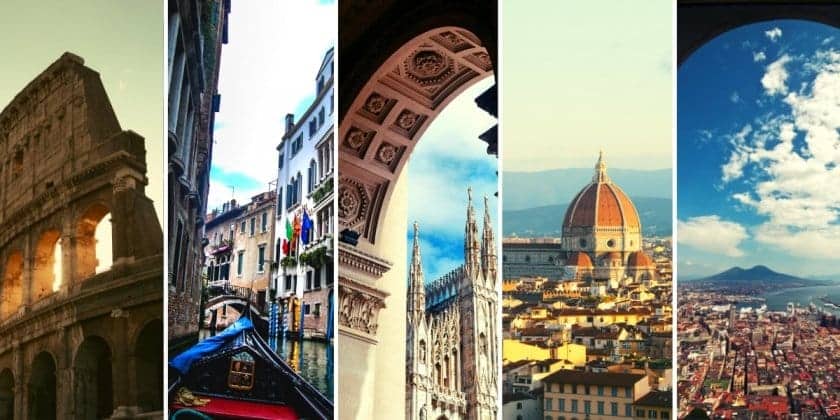 Le città d'arte più amate d'Italia